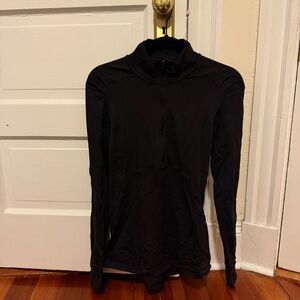 lululemon black quarterzip